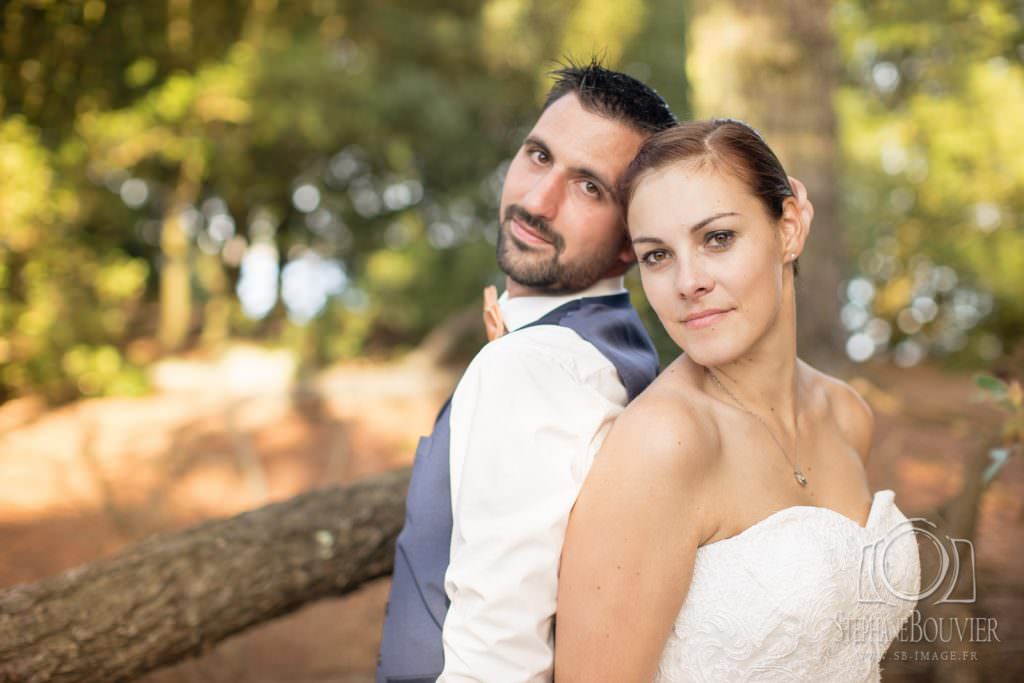 Photos de couple mariage Ile de Berder Golfe du Morbihan