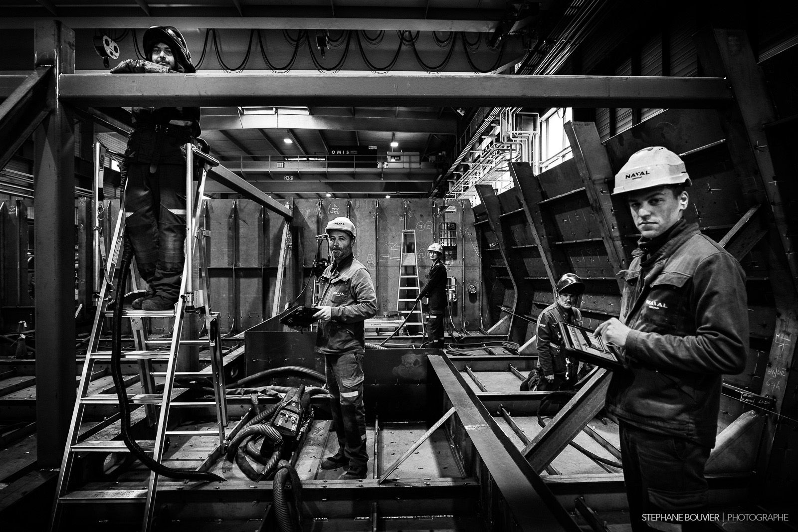 Les Visages de Lorient, Naval Group, ouvriers construction navale