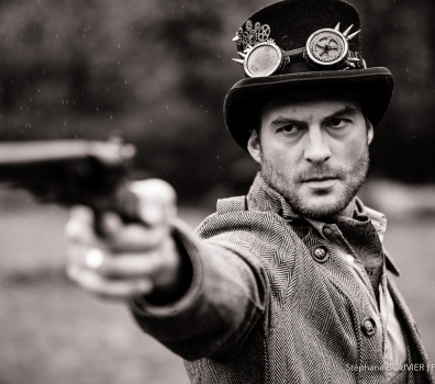 Reportage sur le tournage du film Le Royaume à Vapeur