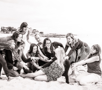 Shooting photo enterrement de vie de jeune fille de Morgane