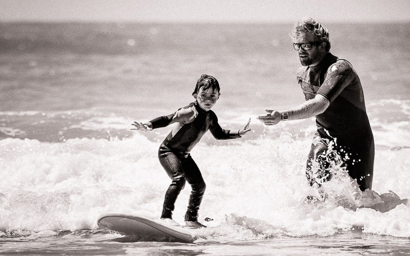 Pierro surfeur Anglet cours enfant